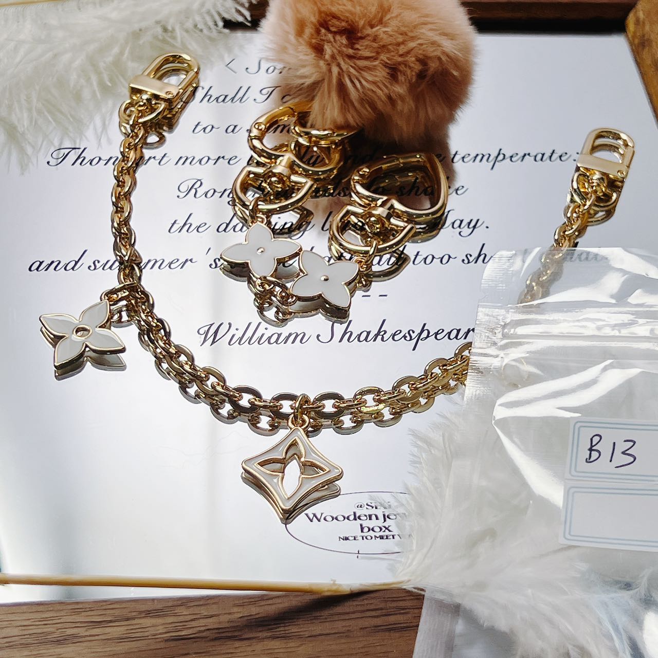 【B】Original designed high quality chains combo