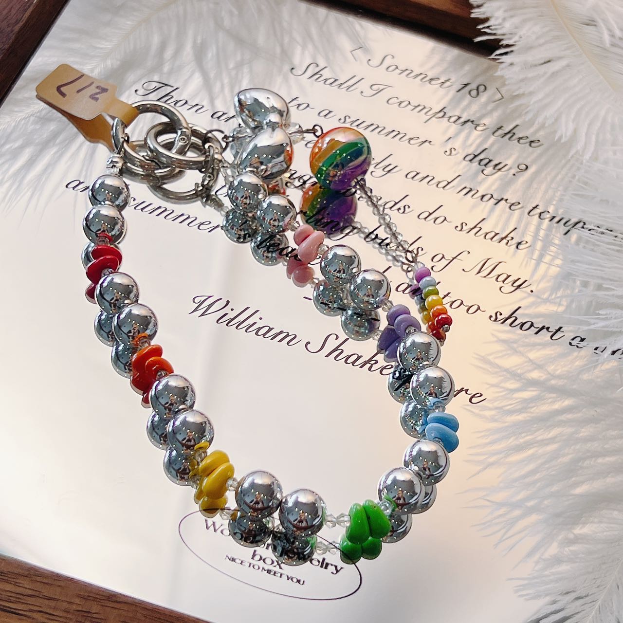 【Z】original design acrylic chains