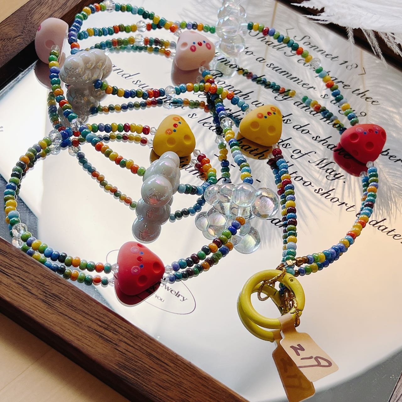 【Z】original design acrylic chains