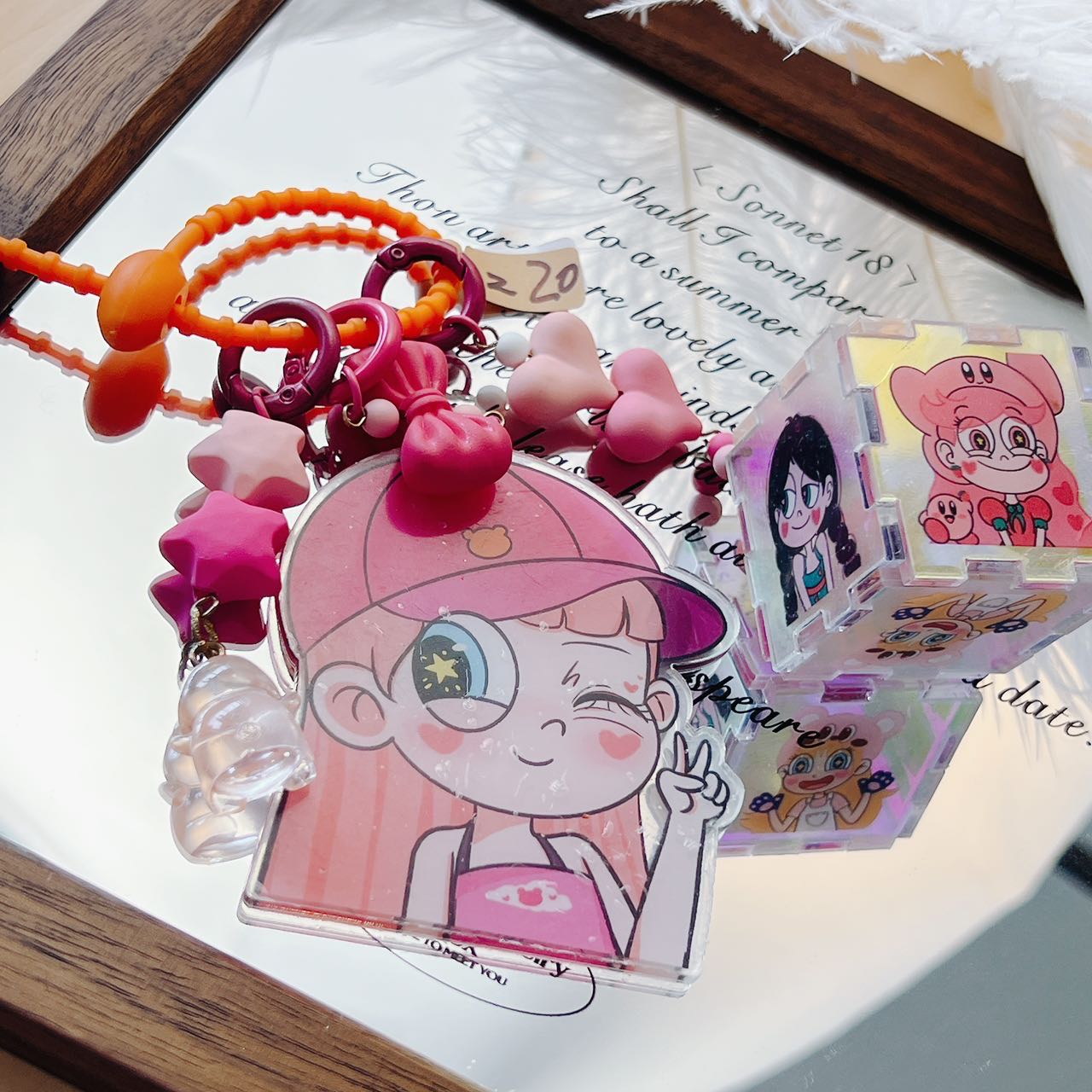 【Z】original design acrylic chains