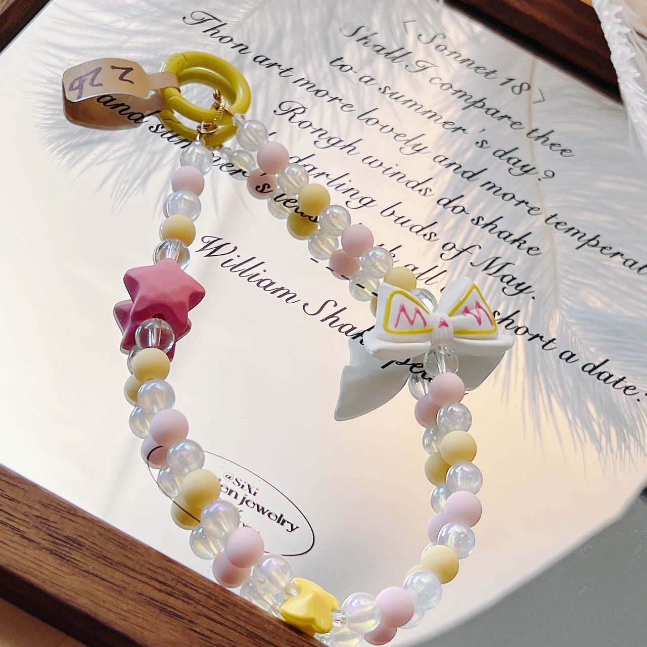 【Z】original design acrylic chains
