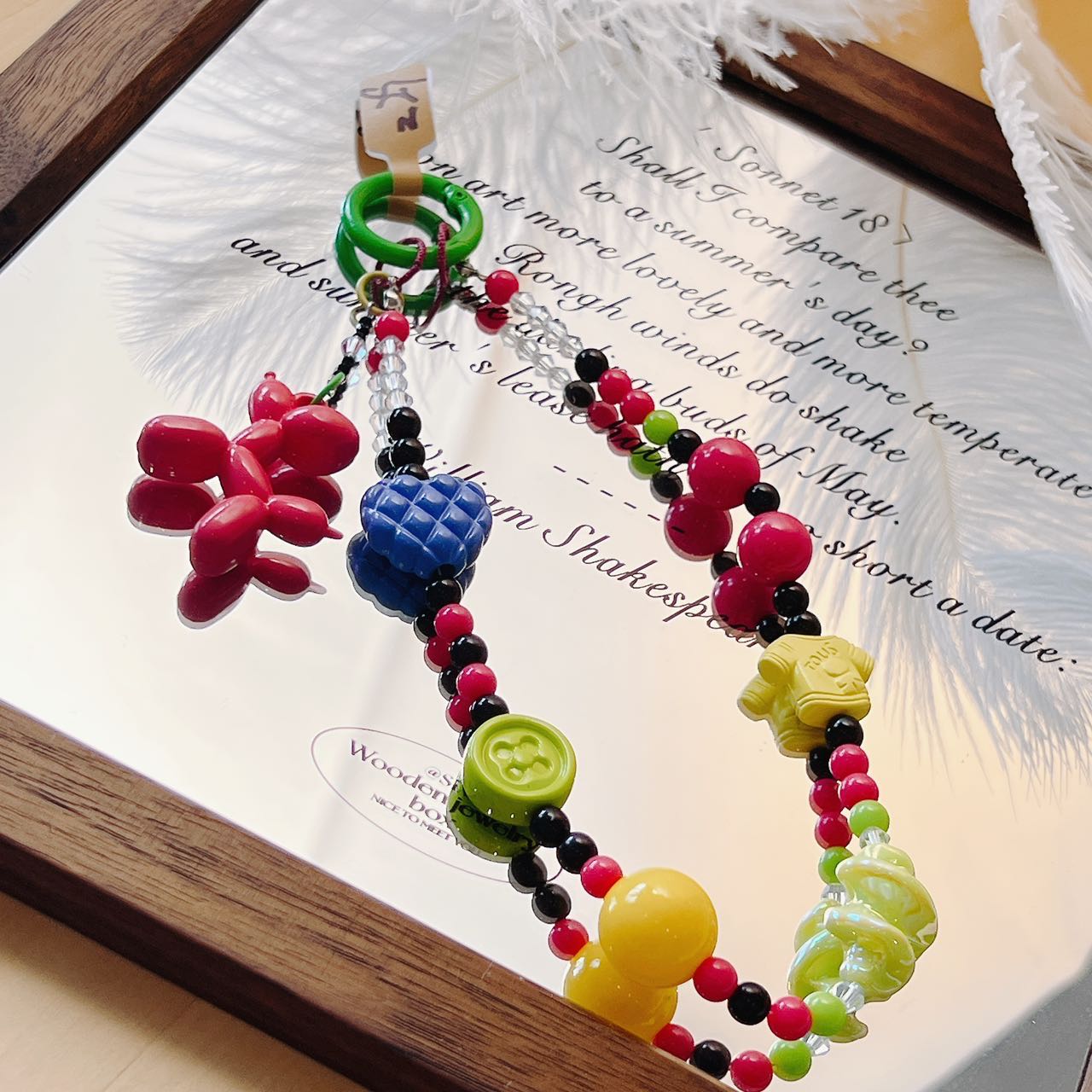 【Z】original design acrylic chains