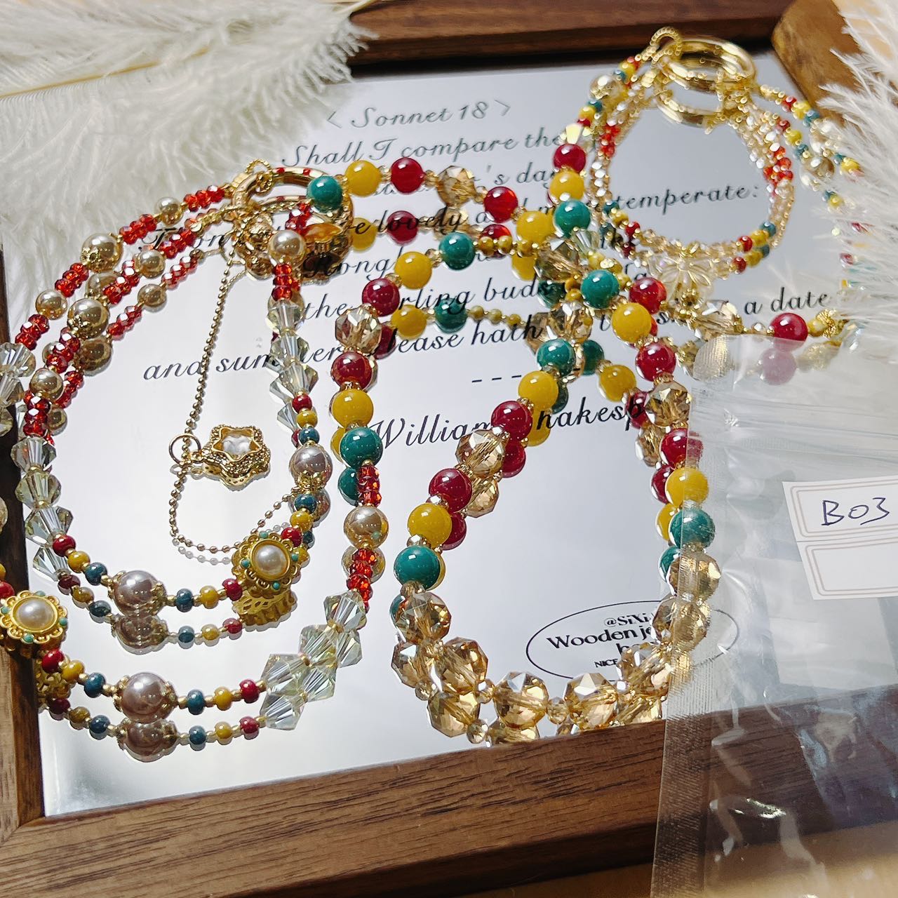【B】Original designed high quality chains combo