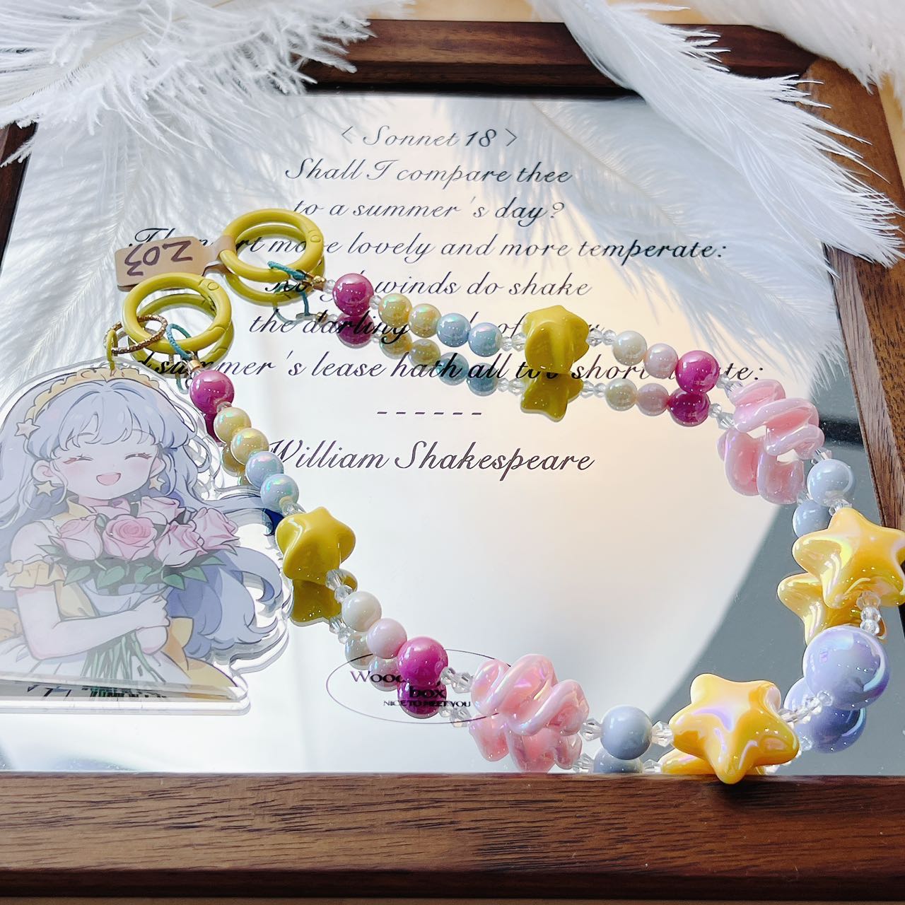 【Z】original design acrylic chains