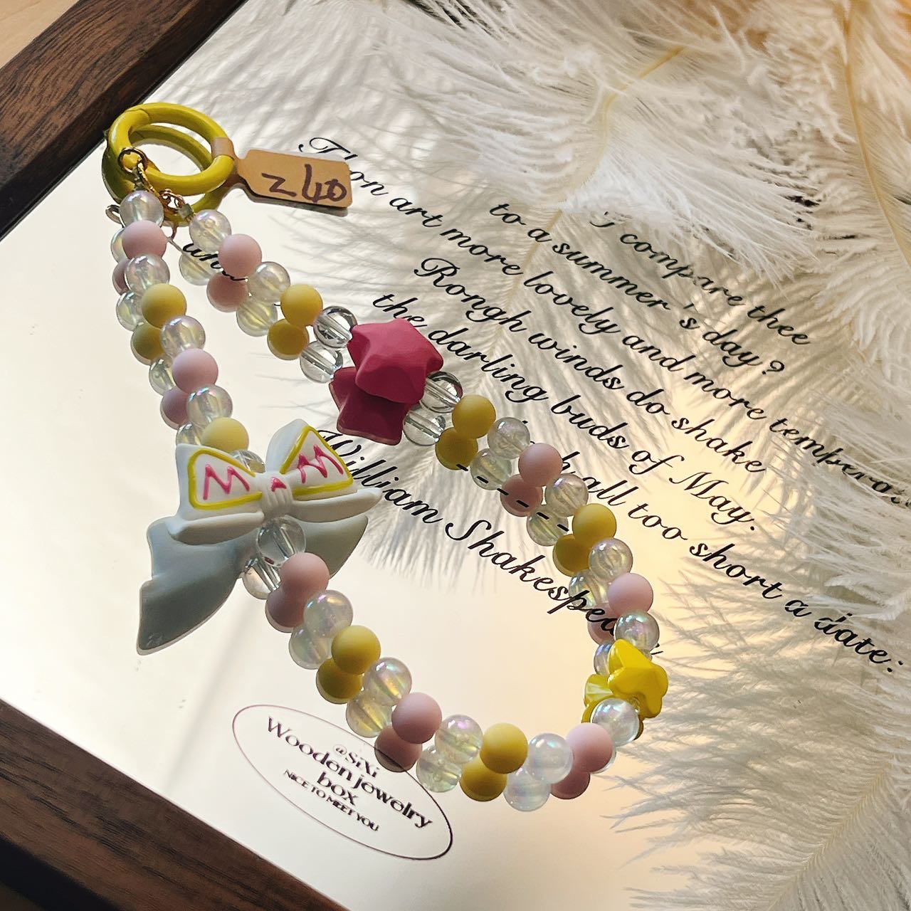 【Z】original design acrylic chains