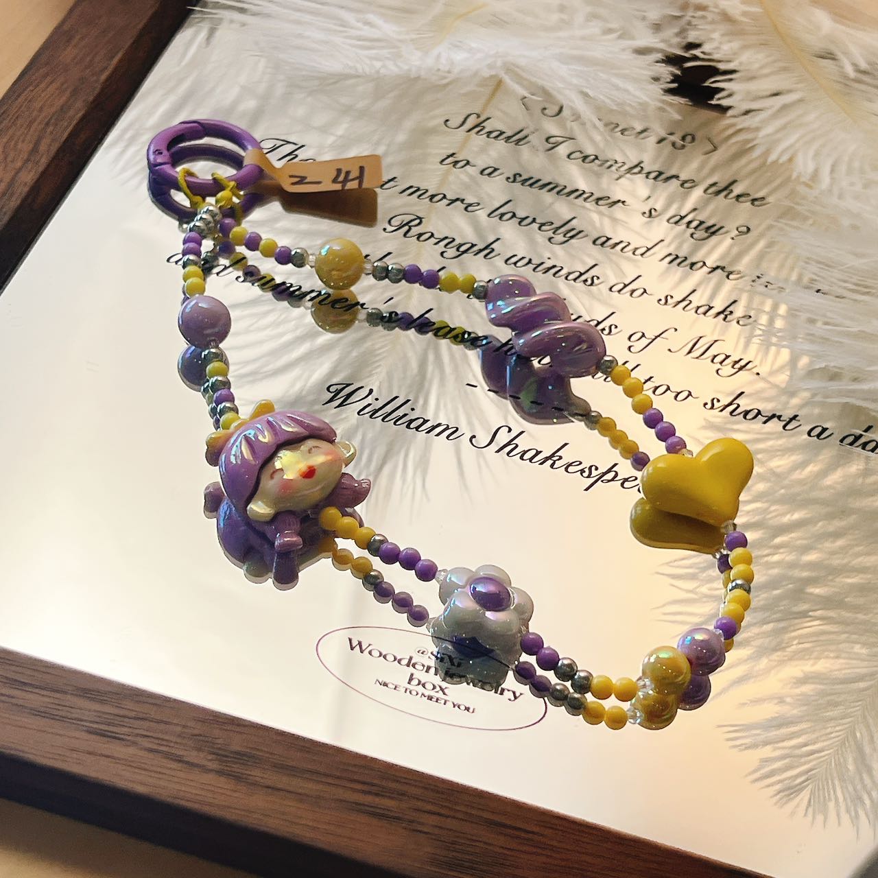 【Z】original design acrylic chains