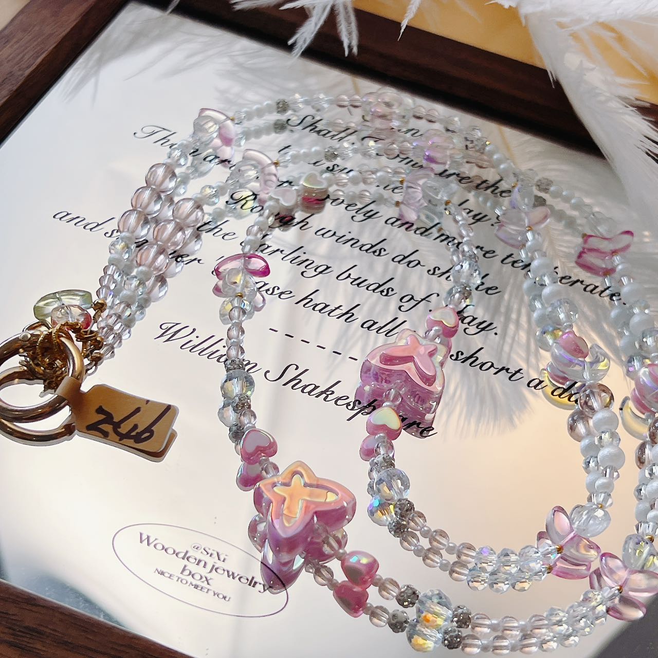 【Z】original design acrylic chains