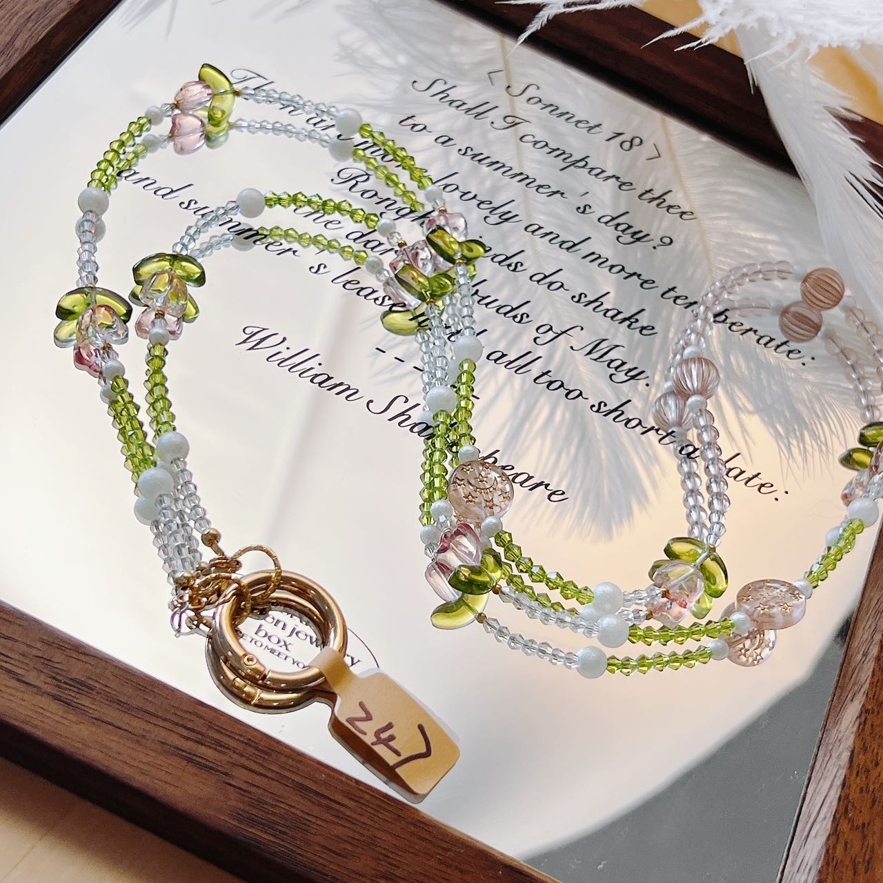 【Z】original design acrylic chains