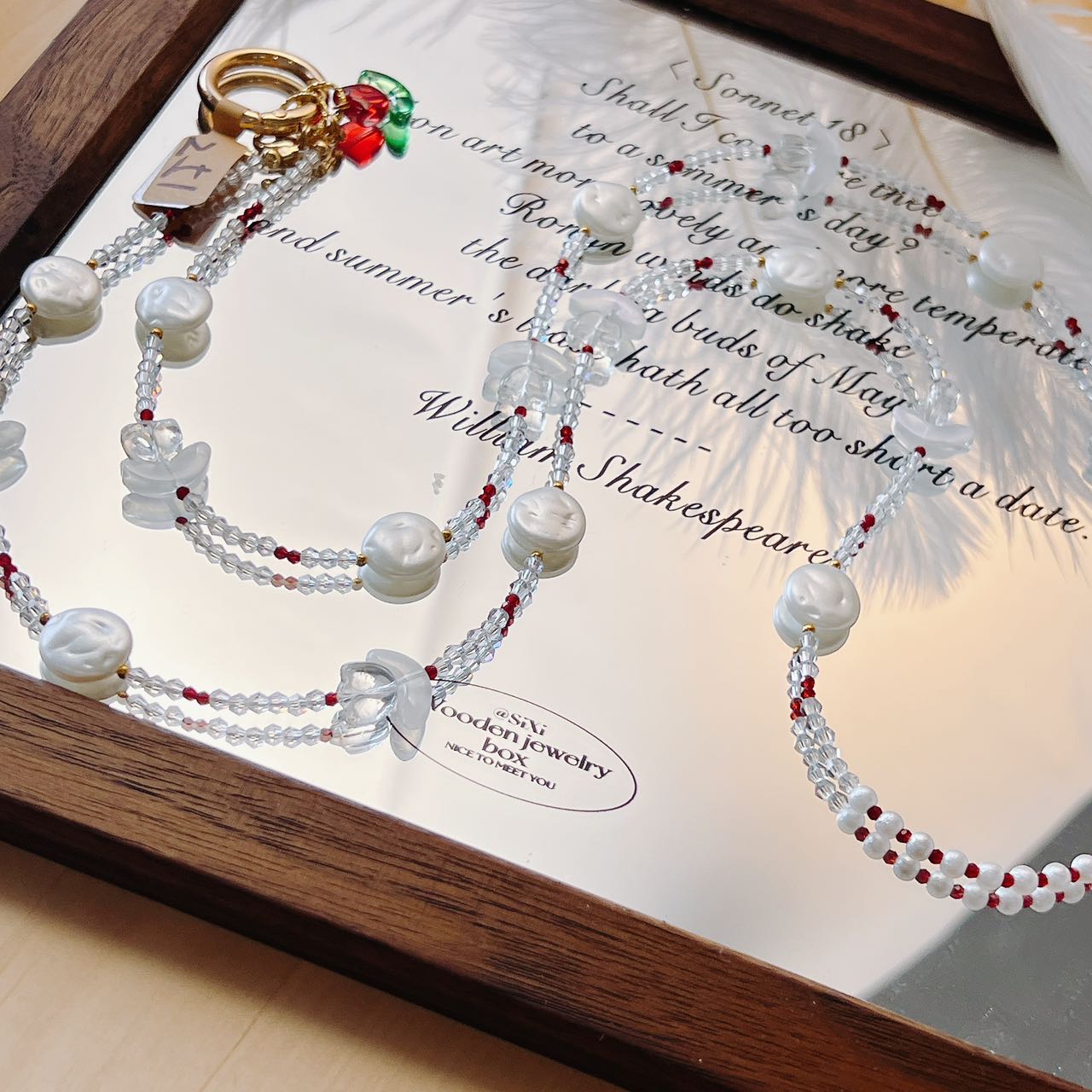 【Z】original design acrylic chains