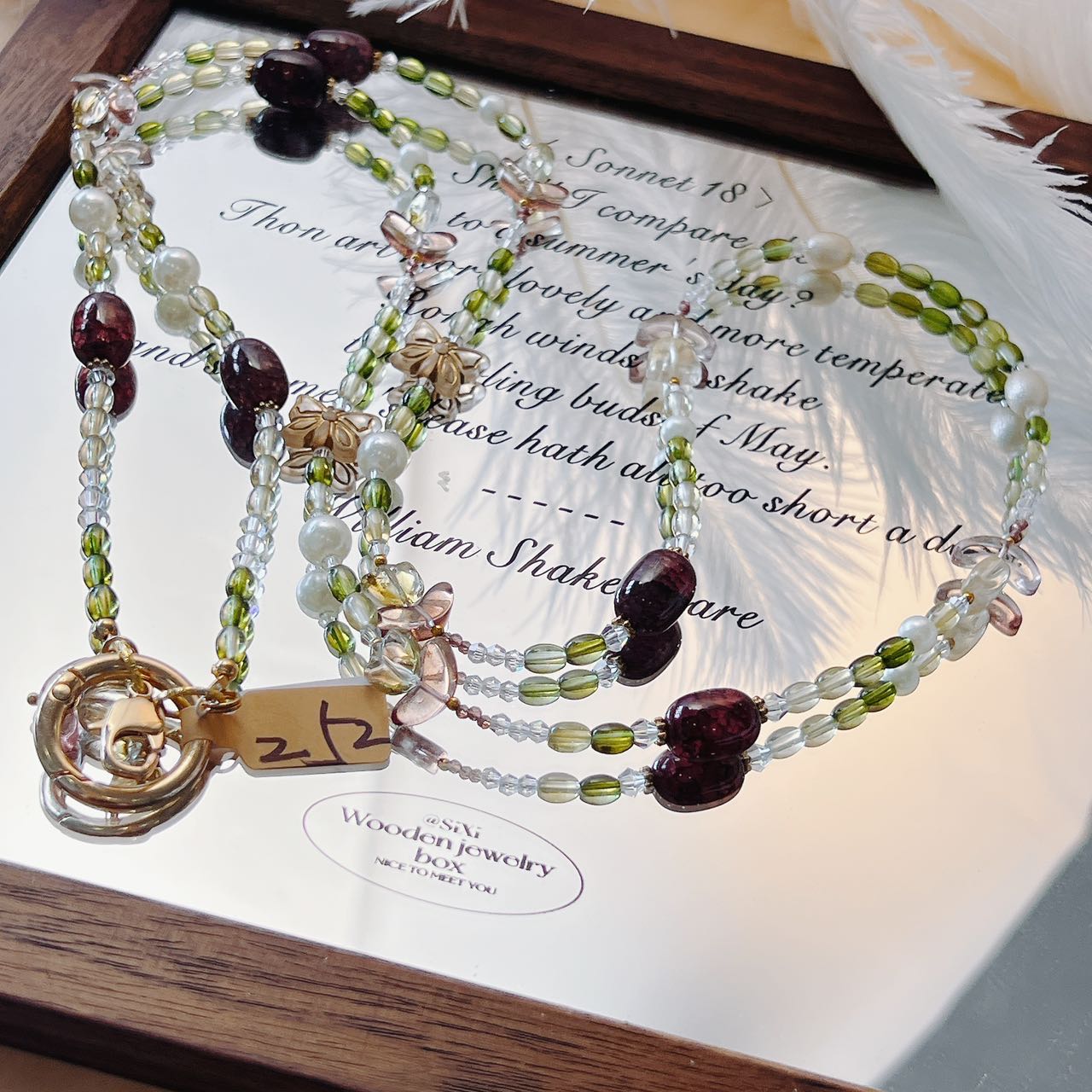 【Z】original design acrylic chains