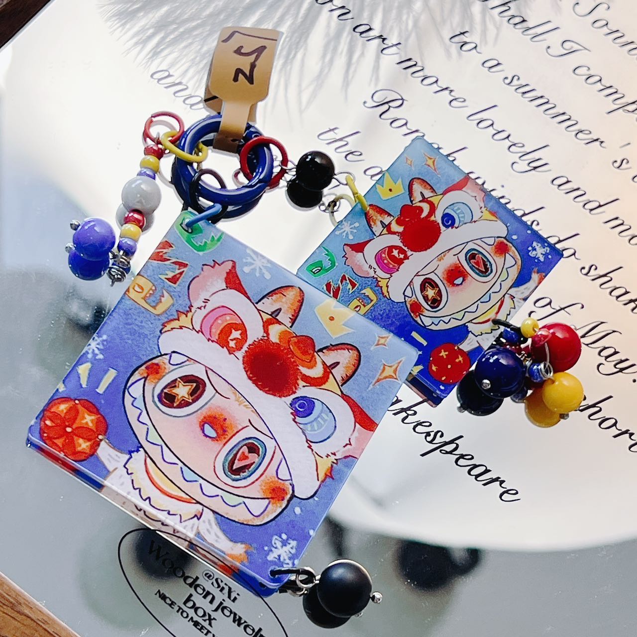 【Z】original design acrylic chains