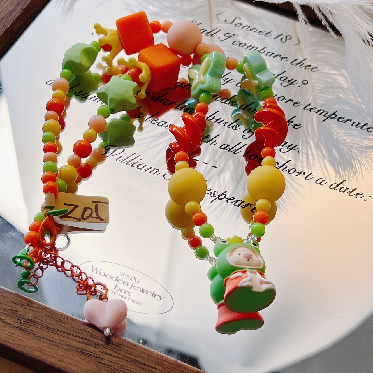【Z】original design acrylic chains