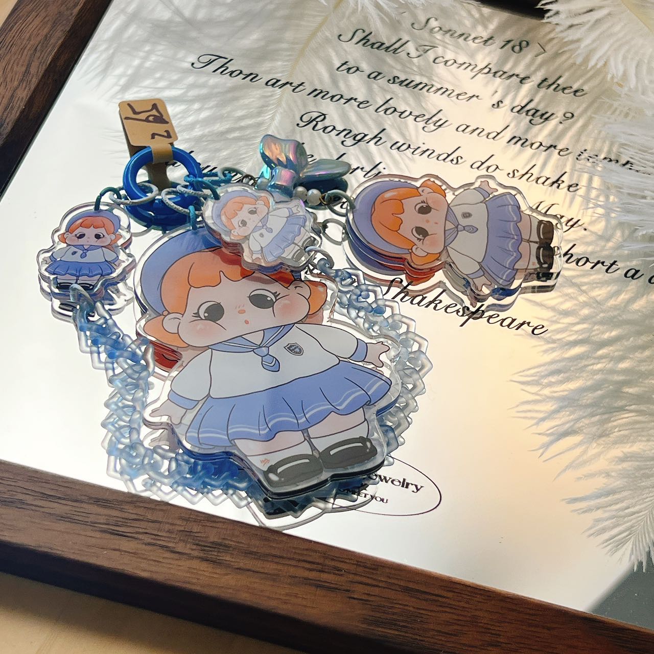 【Z】original design acrylic chains