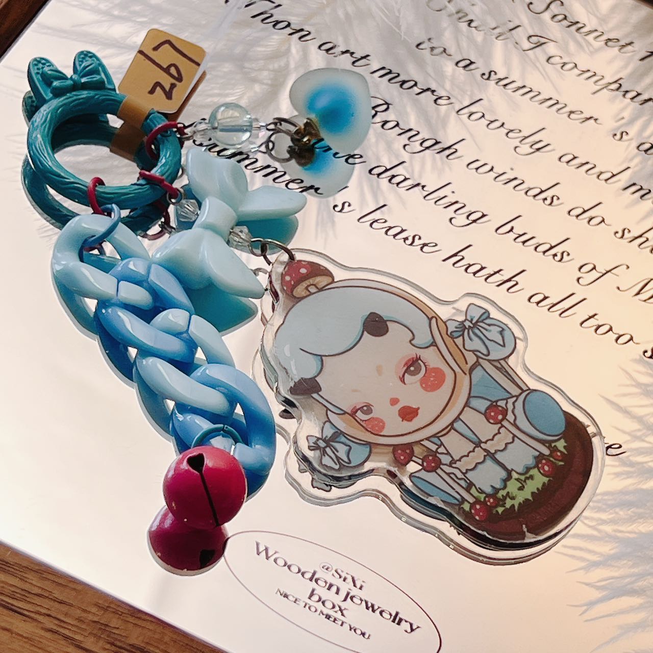 【Z】original design acrylic chains