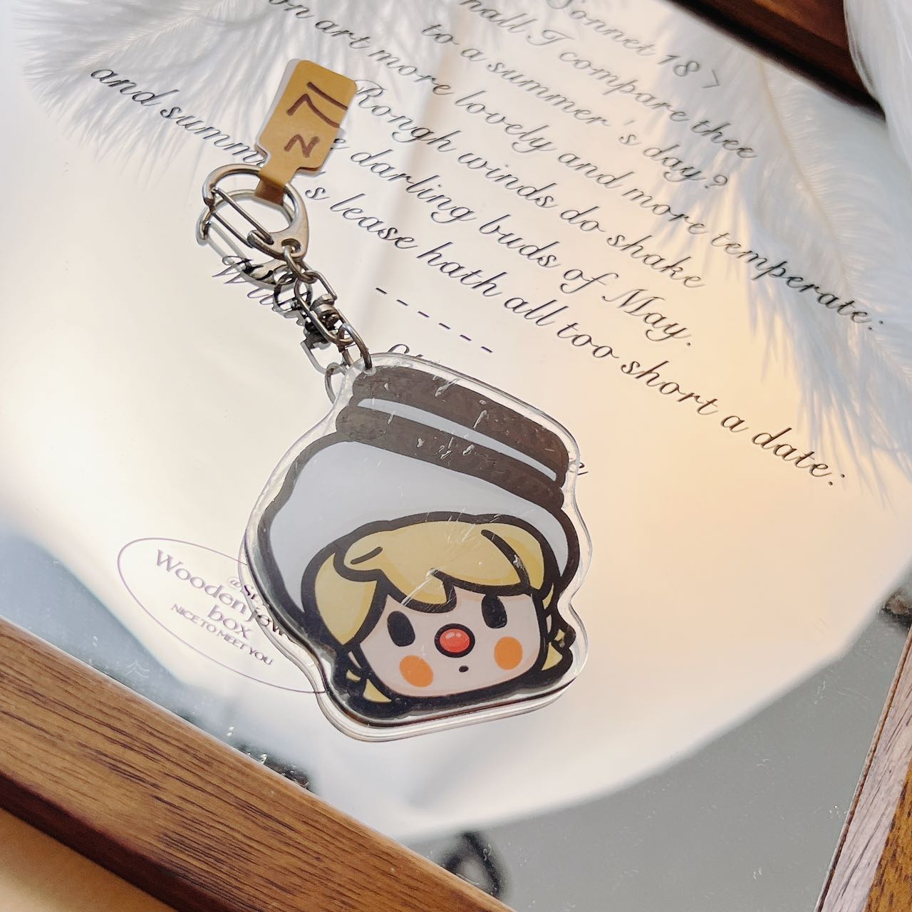 【Z】original design acrylic chains