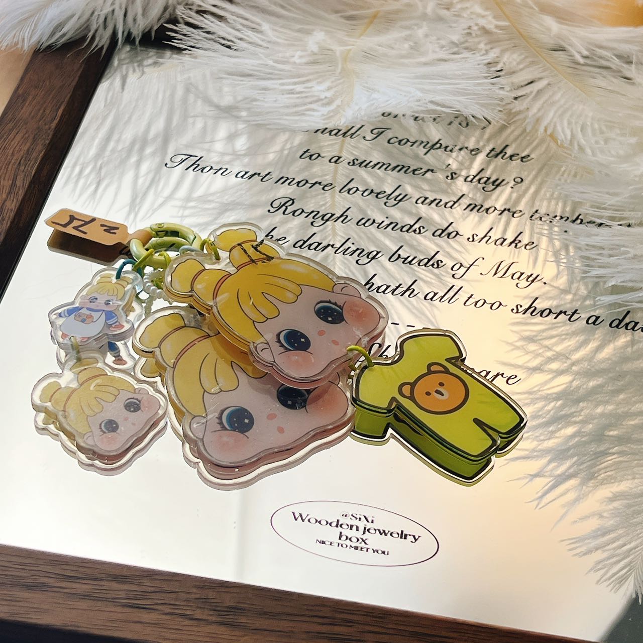 【Z】original design acrylic chains