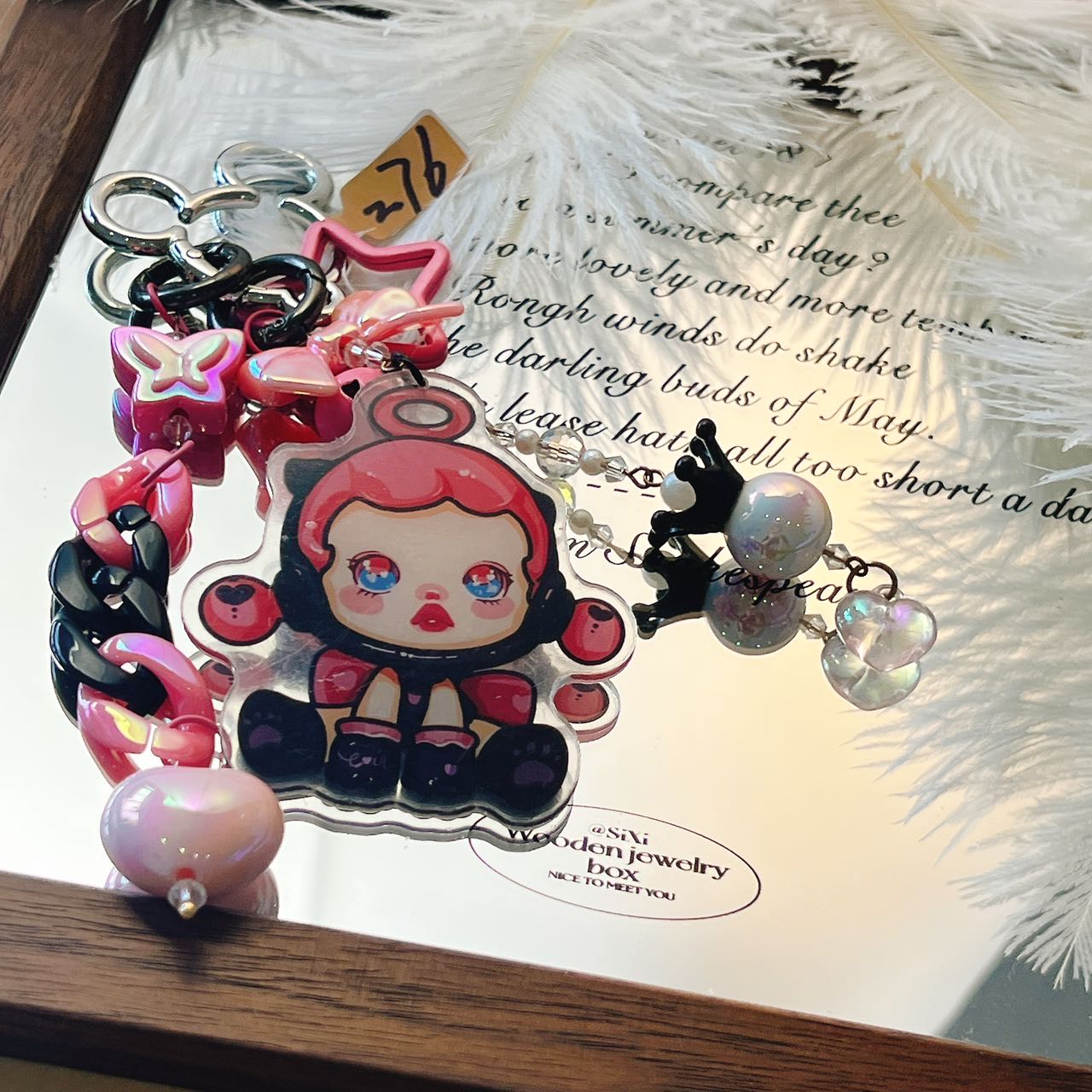 【Z】original design acrylic chains