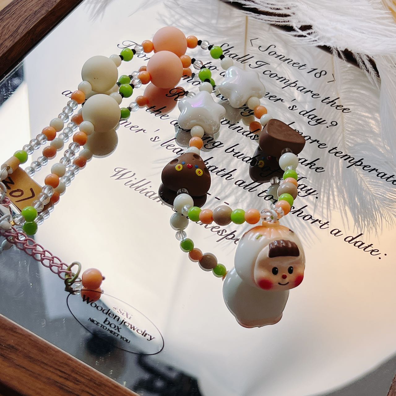 【Z】original design acrylic chains