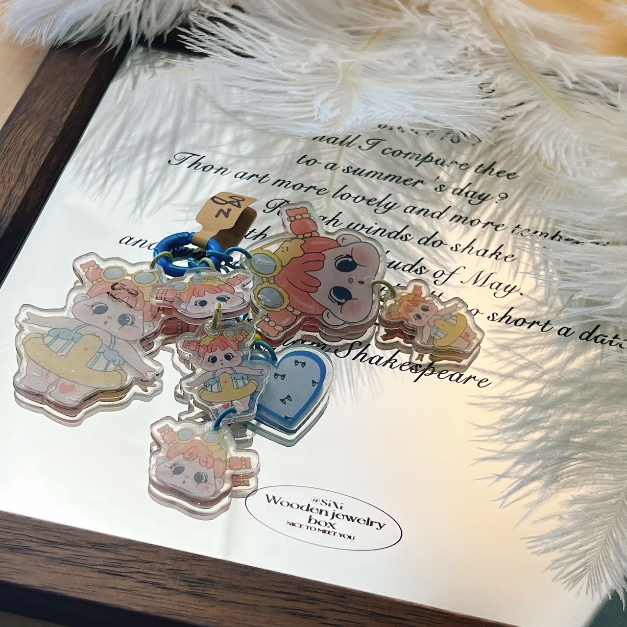 【Z】original design acrylic chains