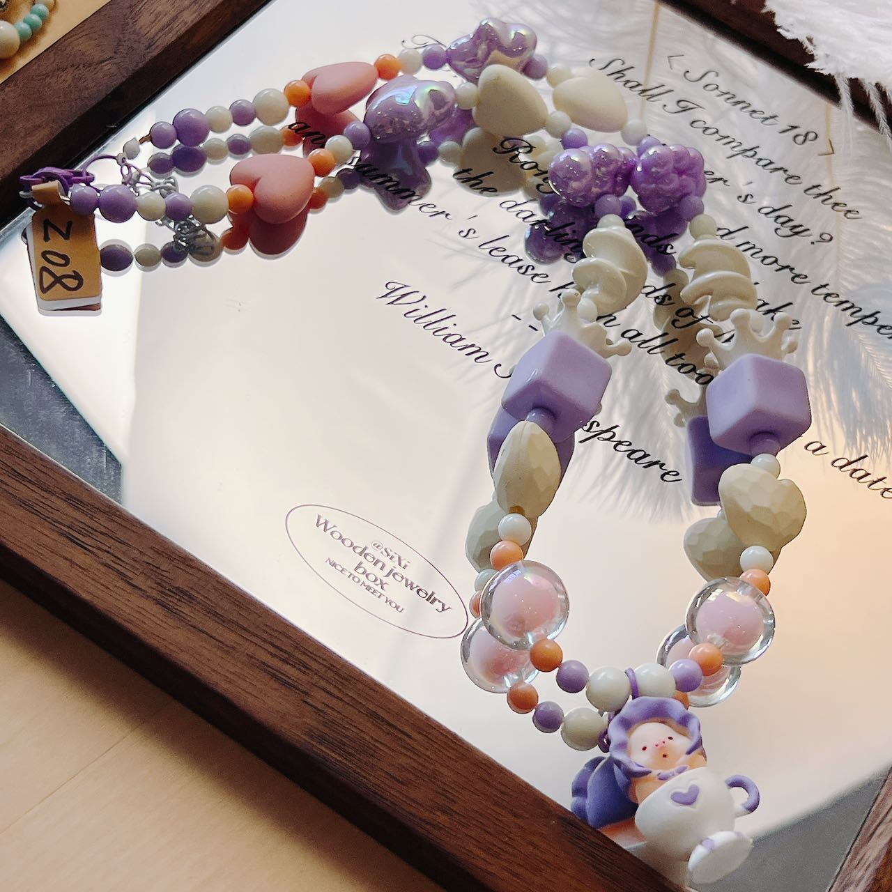 【Z】original design acrylic chains